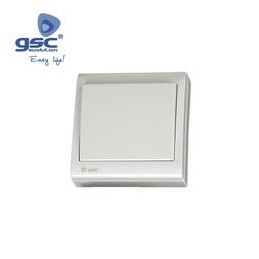 Interruptor de superficie Blanco 60x60x30mm 10A 250V GSC 0201023